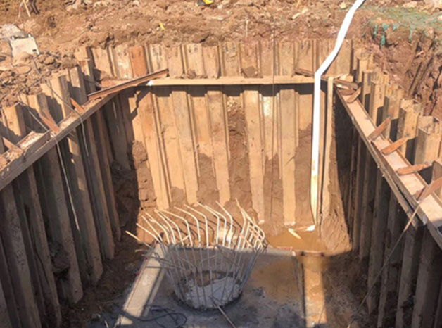 宜昌打拔機(jī)施工案例