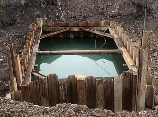 宜昌打拔樁機(jī)施工案例